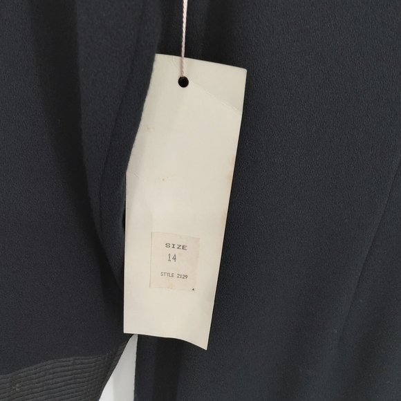 LALALDI VINTAGE WOOL DRESS SIZE 14 A14 - Picture 8 of 8